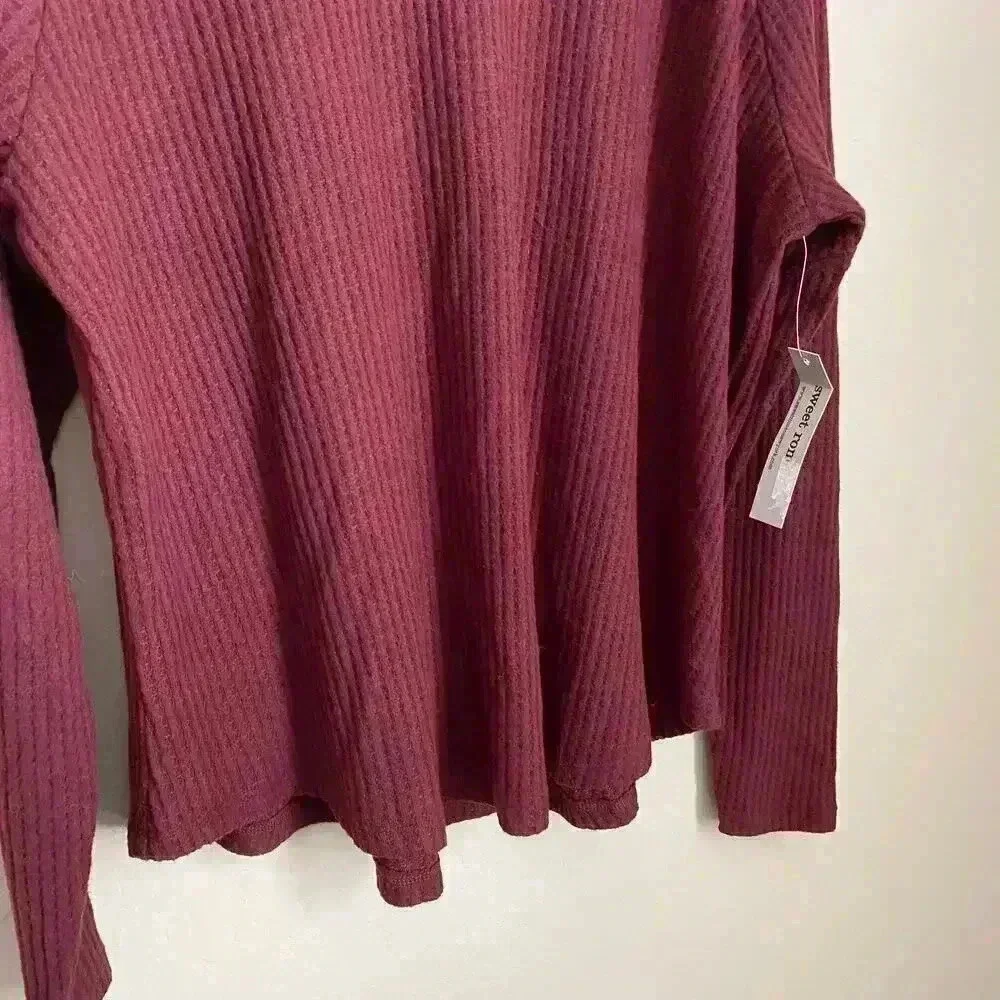 Sweet Romeo Thermal Dolman Sleeve Shirt‎ Size XL
